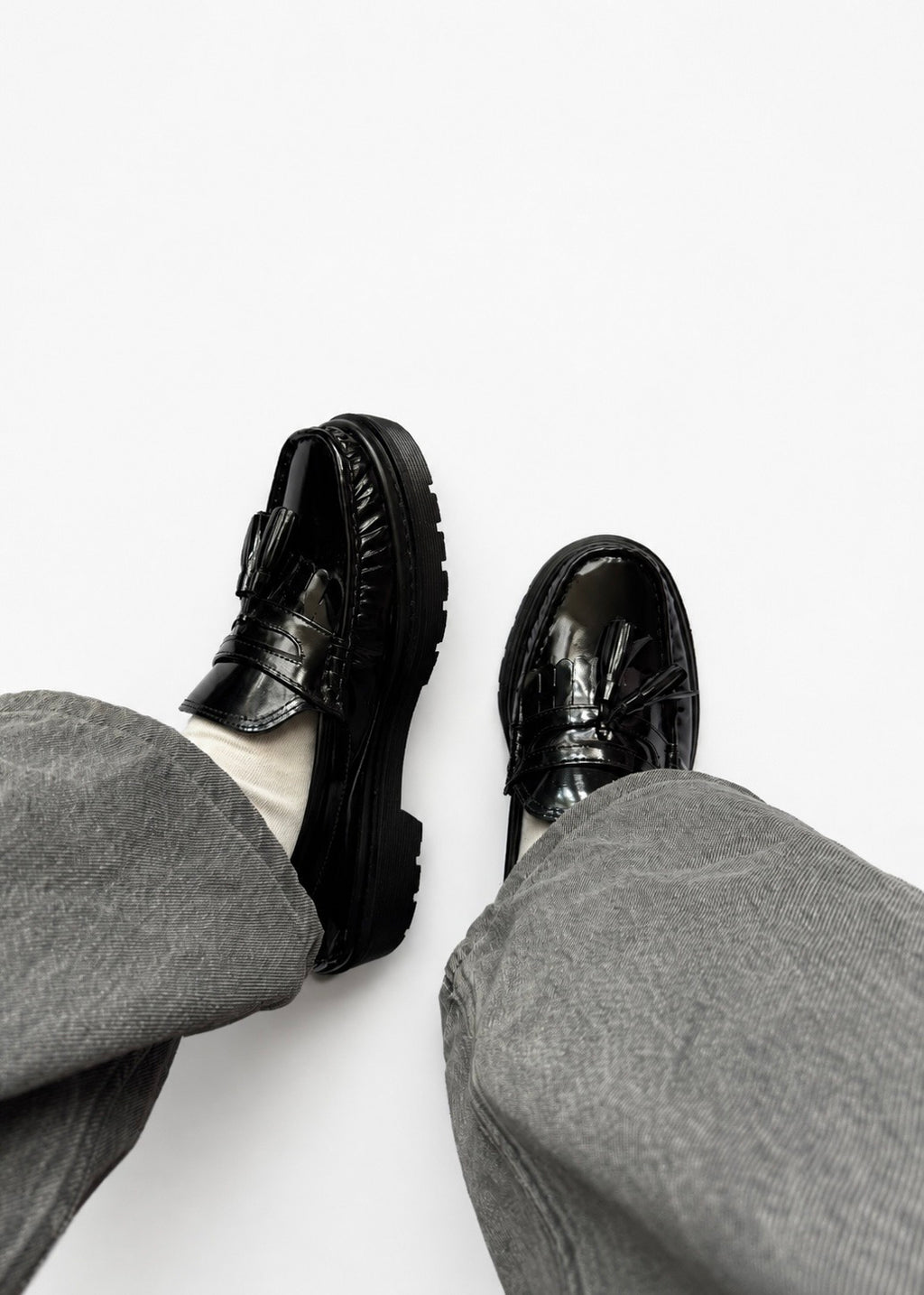 Mocasines Kiltie Riviera Negros