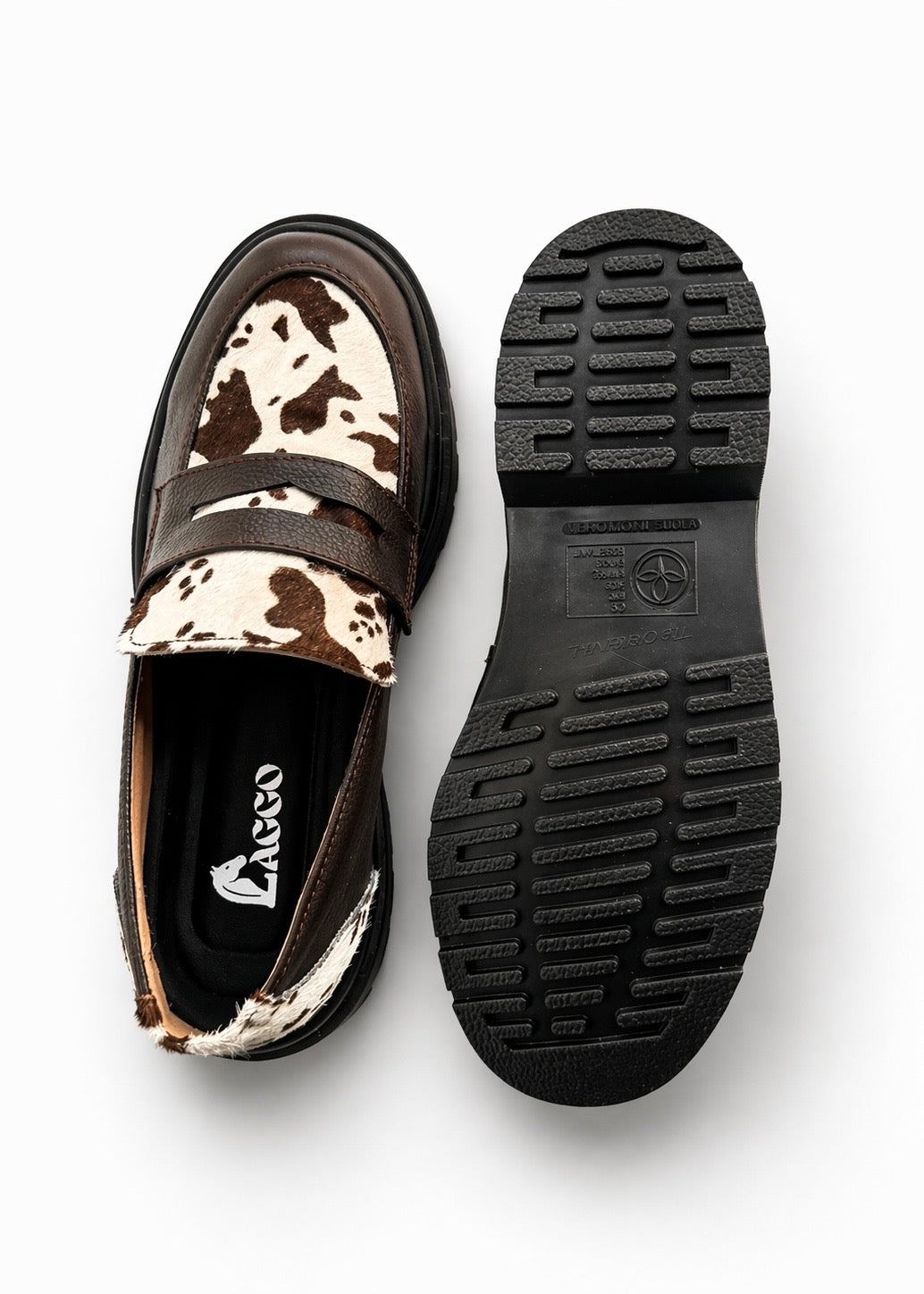 Mocasines Penny Loafers Cowboy Cafés