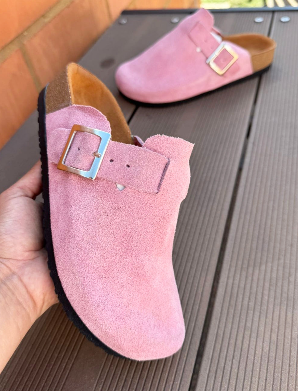 Zuecos Atlas Pink