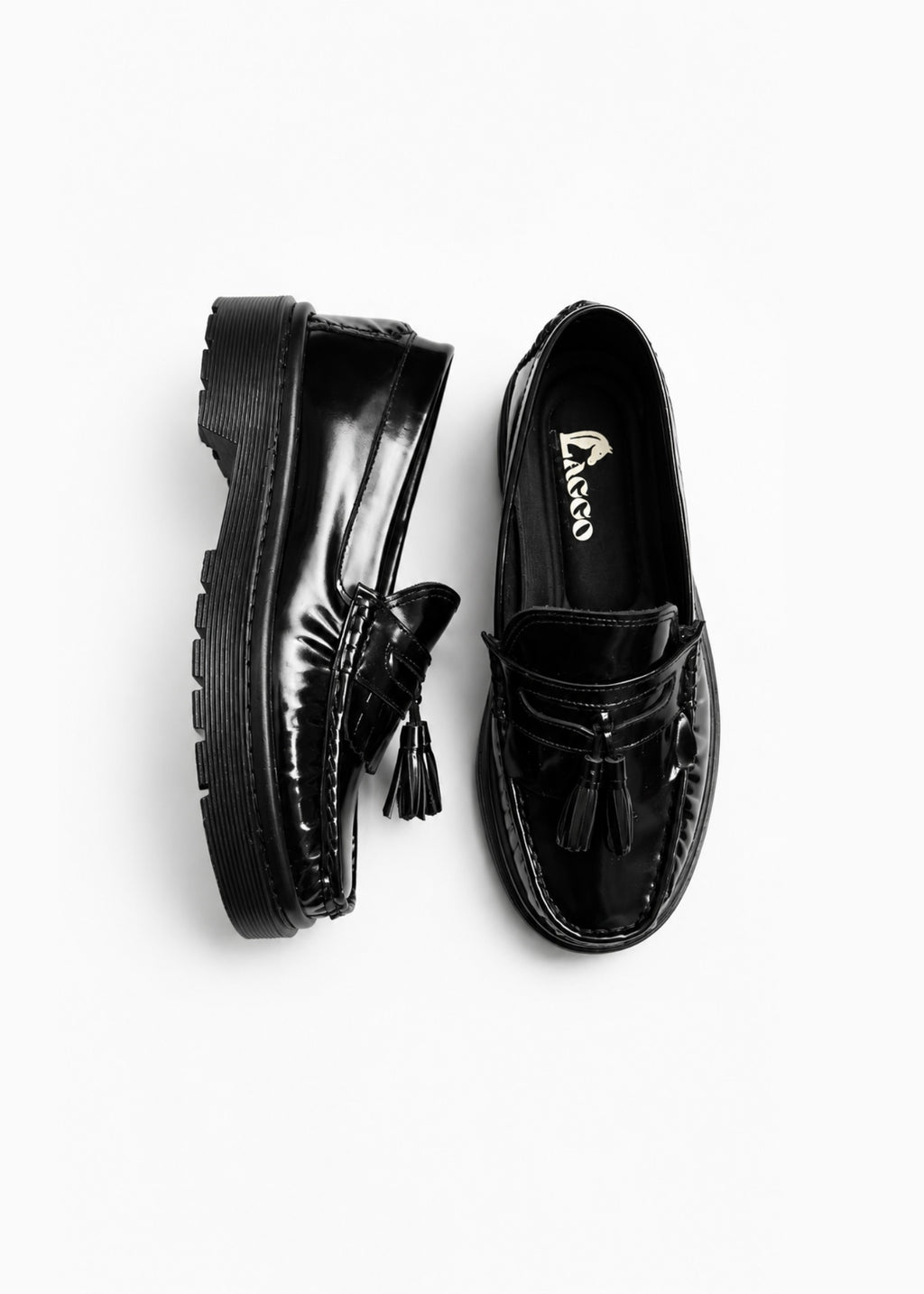 Mocasines Kiltie Riviera Negros