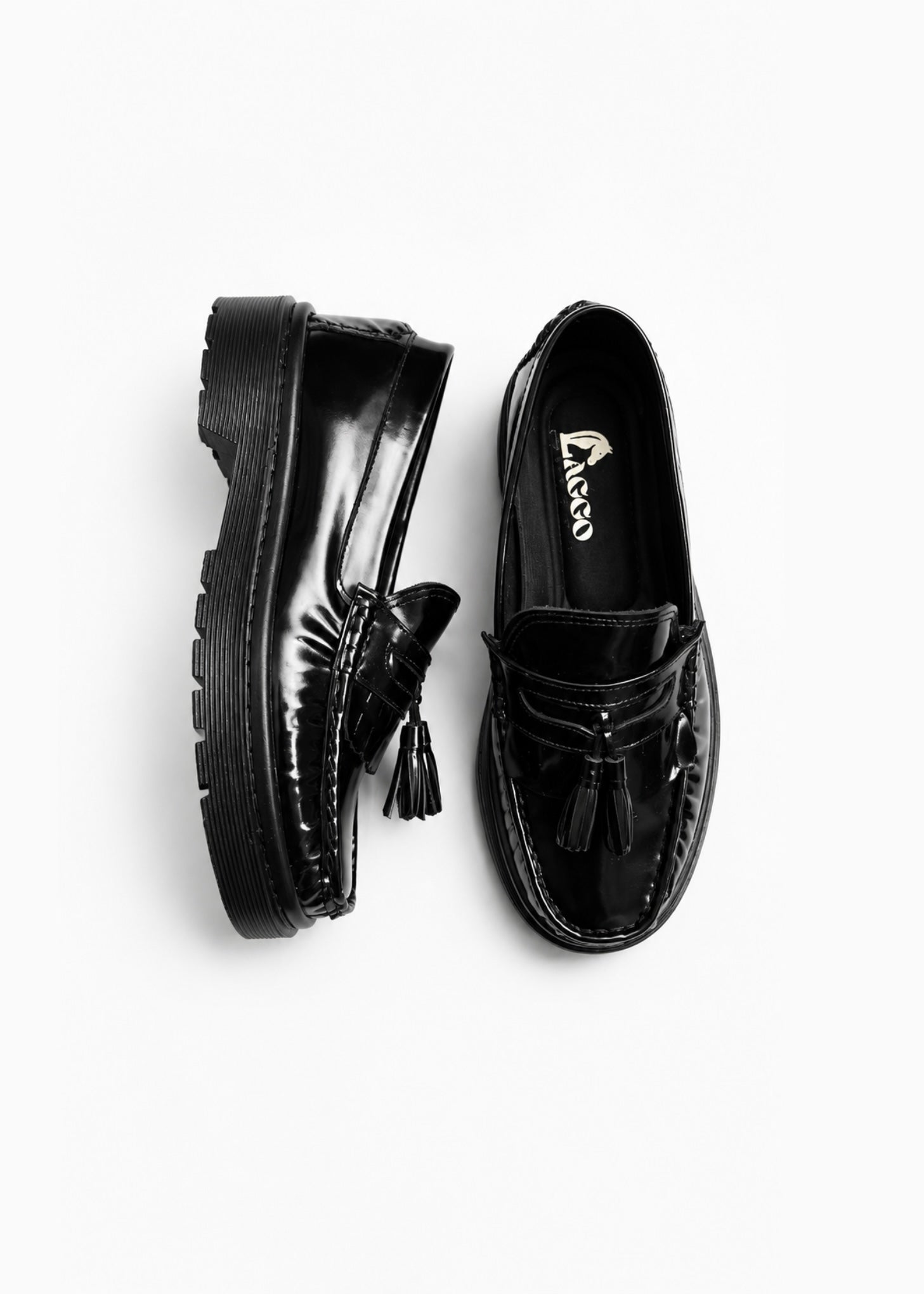 Mocasines Kiltie Riviera Negros