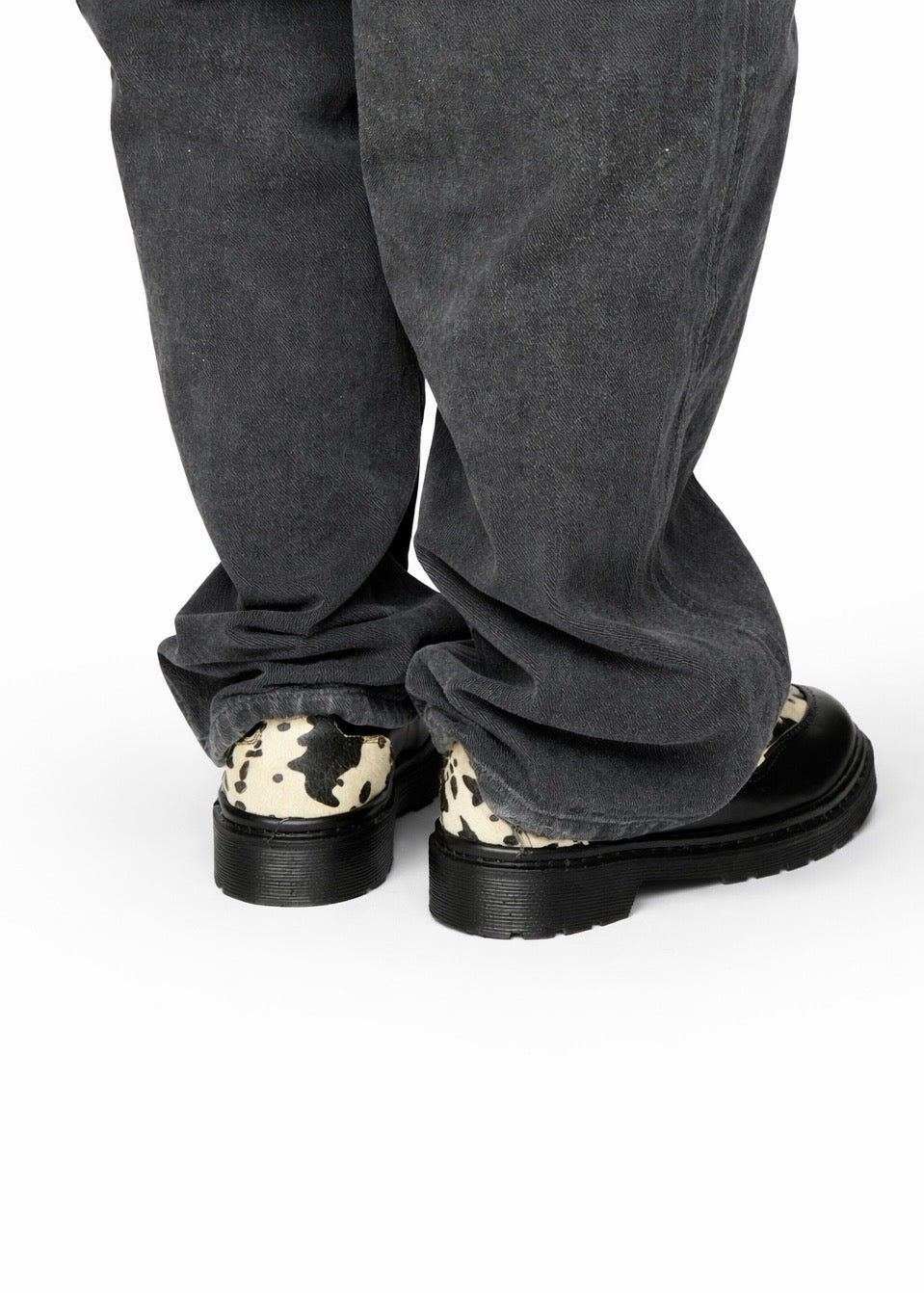 Mocasines Penny Loafers Cowboy Negros