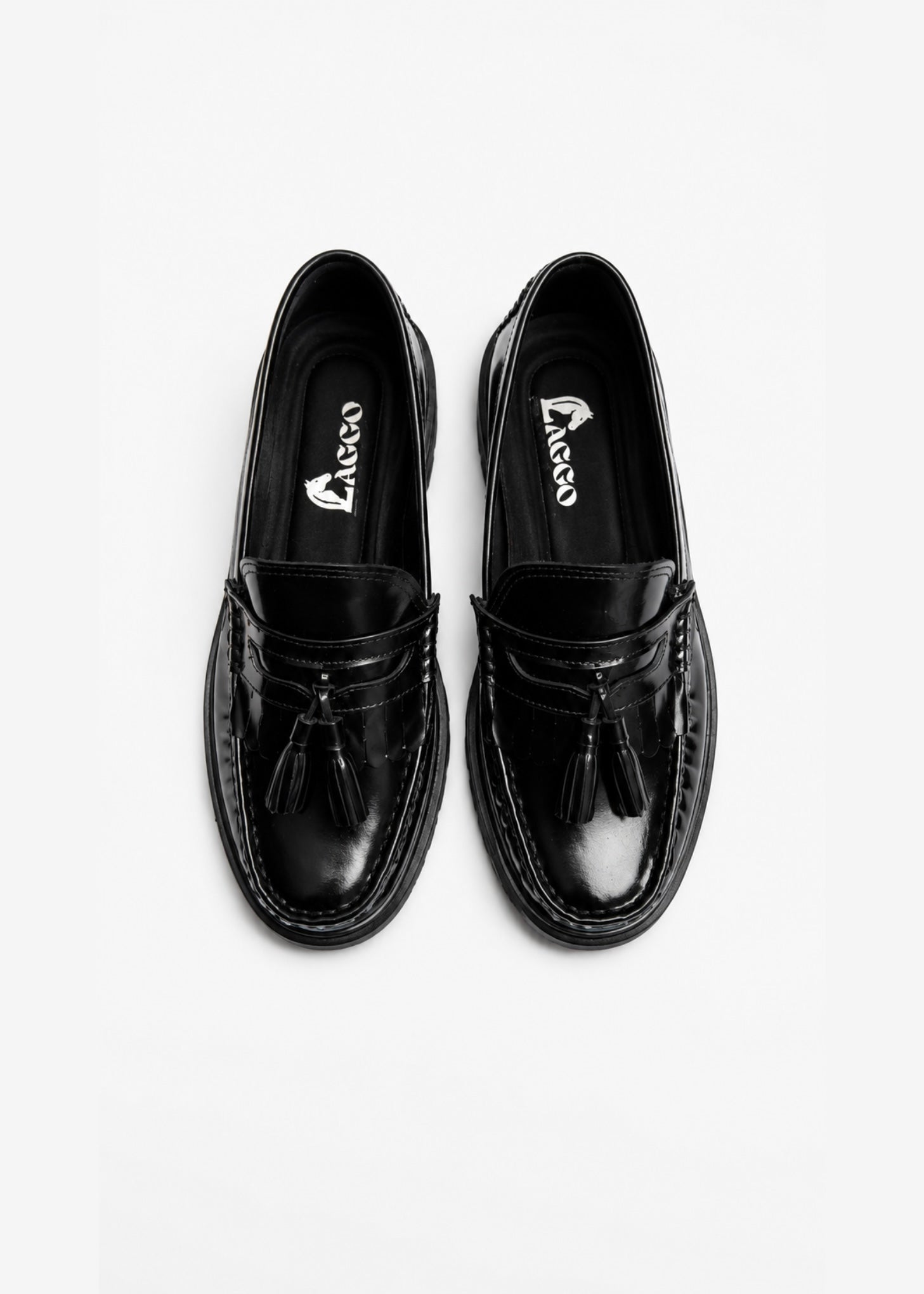 Mocasines Kiltie Riviera Negros