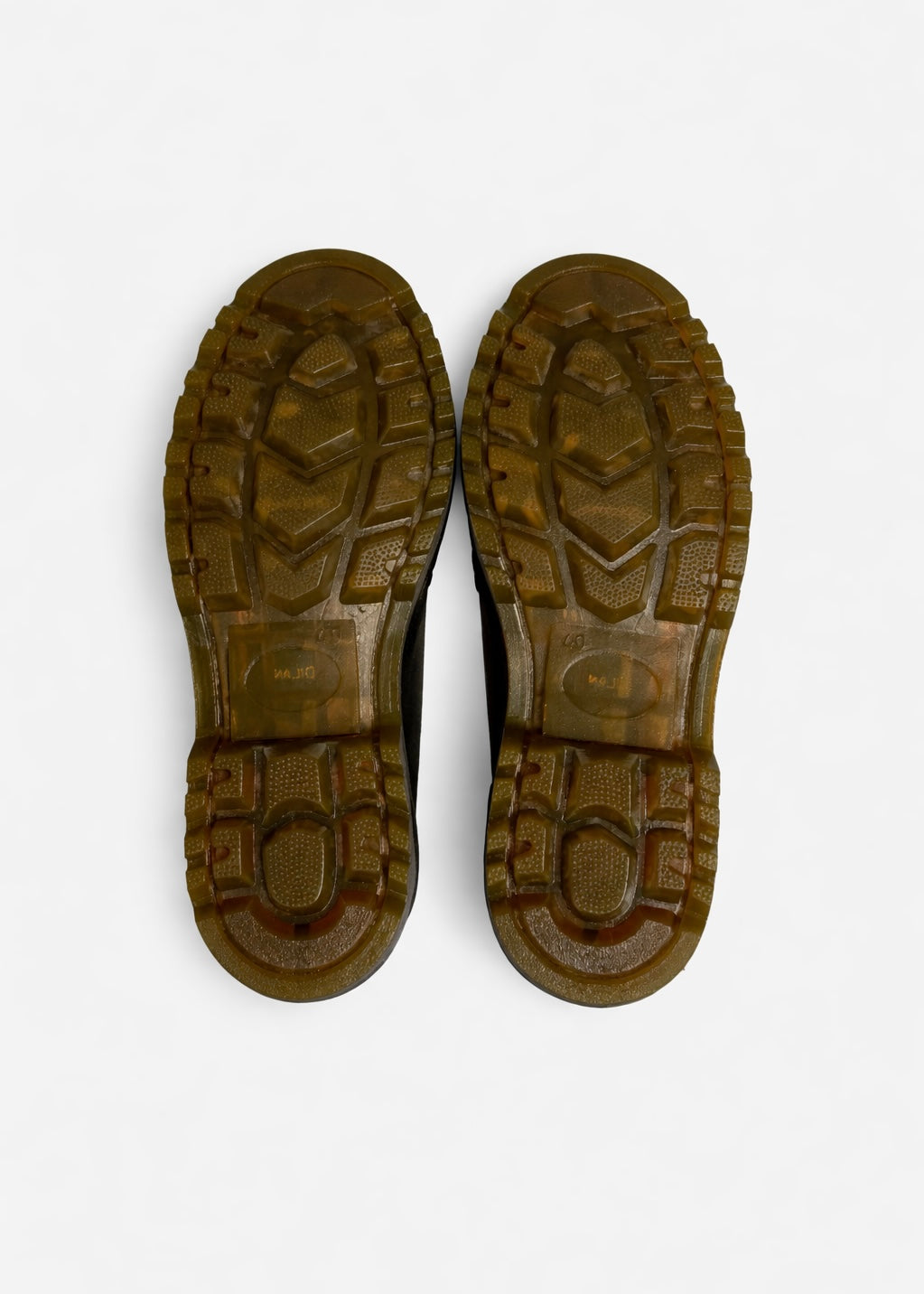 Penny Loafers White Yellow