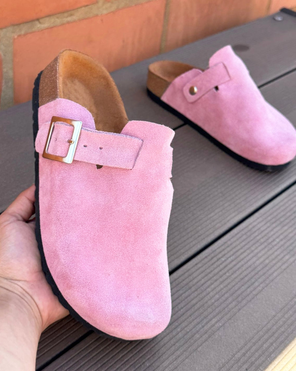 Zuecos Atlas Pink