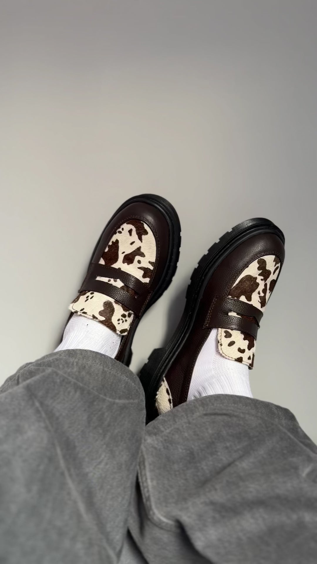 Mocasines Penny Loafers Cowboy Cafés